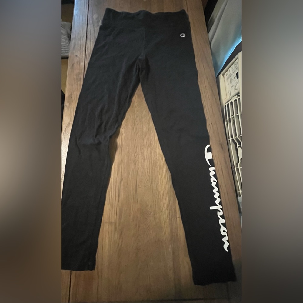 black champion leggings